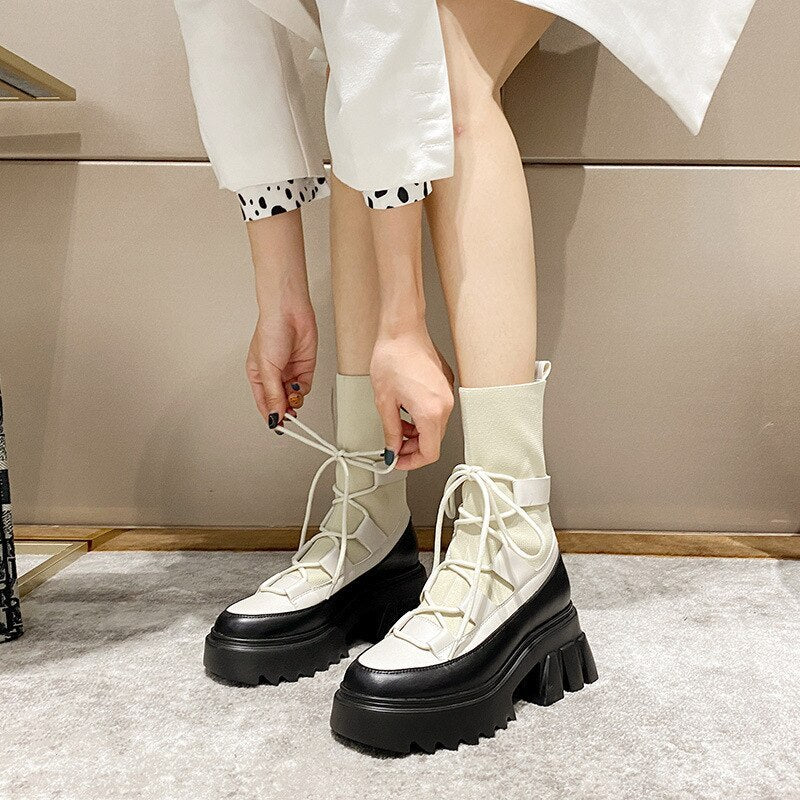 "Burning" Crazy Tokyo Style Women's Boot, Always Be Mindful Of Size.