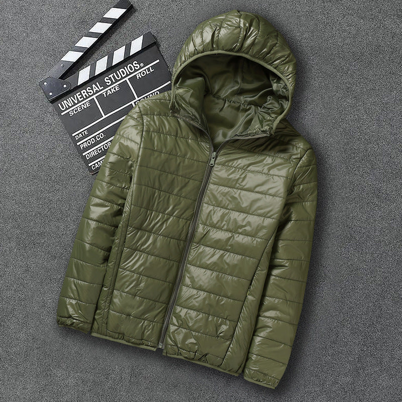 Disposable Fashion Thin Filling Bubble Coat For Athletic Layering, Car Hopping.